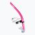 Galvos vamzdis plaukimui arena Swim Snorkel III pink