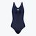 Moteriškas vientisas maudymosi kostiumėlis arena Icons Racer Back Solid navy