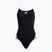 Moteriškas vientisas maudymosi kostiumėlis arena Icons Super Fly Back Solid black/white