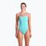 Vientisas moteriškas plaukimo kostiumas arena Lace Back Solid water/shocking pink