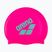 Plaukimo kepuraitė arena Big Logo shocking pink/water