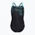 Vaikiškas vientisas maudymosi kostiumėlis arena Kikko Swim Pro Back black/water