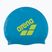 Plaukimo kepuraitė arena Big Logo blue cosmo/artic lime