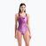 Moteriškas vientisas maudymosi kostiumėlis arena Peacock Swim Pro Back multi pink/black