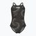 Vaikiškas vientisas maudymosi kostiumėlis arena Fireflow Lightdrop Back black/team black