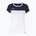Moteriški teniso marškinėliai Tecnifibre Stretch baltai mėlyni 22LAF1 F1