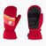 Moteriškos slidininkų pirštinės Rossignol New Piste M ruby red