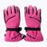 Moteriškos slidinėjimo pirštinės Rossignol Temptation R-Shell electric fuchsia