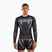 Vyriškas rashguard ilgomis rankovėmis Venum No Gi Rashguards black/silver grey