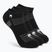 Kojinės Venum Vector No-Show 3 poros black/grey