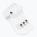 Kojinės Venum Vector No-Show 3 poros white/grey