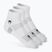 Kojinės Venum Vector Ankle 3 poros white/grey
