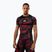 Vyriškas rashguardas Venum Matupa Short Sleeve black/red/silver