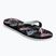 ROXY Tahiti VII moteriškos šlepetės anthracite/black