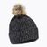 Moteriška žieminė kepurė ROXY Peak Chic true black