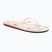 Moteriškos šlepetės per pirštą ROXY Portofino III white/crazy pink print
