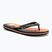 Vyriškos šlepetės per pirštą Quiksilver Molokai Art 25 fiery coral wordblock