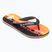 Vaikiškos šlepetės per pirštą Quiksilver Molokai Art 25 Youth fiery coral wordblock