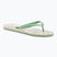 Moteriškos šlepetės per pirštą ROXY Tahiti VII green/pink