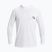 Vyriški plaukimo marškinėliai ilgomis rankovėmis Quiksilver DNA Bubble Logo white