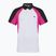 Vyriški teniso polo marškinėliai Lacoste Polo DH8963 white/malva black
