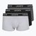 Vyriškos trumpikės Lacoste 5H1300 3 pack silver chine/flagstone/black