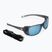 Akiniai nuo saulės Julbo Camino Polarized HD matte translucent black/gray