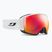 Slidinėjimo akiniai Julbo Hit Spectron white/black/flash red