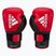 adidas Hybrid 250 Duo Lace raudonos bokso pirštinės ADIH250TG