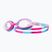 Vaikiški plaukimo akiniai TYR Swimple Tie Dye Non-Mirrored clear/pink/blue