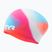 Plaukimo kepuraitė TYR Tiedye Long Hair Multicolor Jr pink/blue/orange