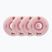 Ratukai riedučiams FR Skates Luminous Led Quad Wheel 62mm/85A Sixies 6LED X4 flamingo