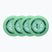 Ratukai riedučiams FR Skates Downtown Wheel 80mm/85A X4 mint/mint