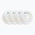 Ratukai riedučiams Luminous Led Wheels Duo 80mm/85A X4 white/pearl
