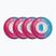 Ratukai riedučiams Luminous Led Wheels Duo 72mm/85A X4 galaxy/purple