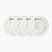 Ratukai riedučiams Luminous Led Wheels Duo 76mm/85A X4 white/blue