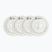 Ratukai riedučiams Luminous Led Wheels Duo 72mm/85A X4 white/blue