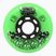 Ratukai riedučiams FR Skates Street Invaders Wheels 80mm/84A X4 green/black