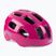 ABUS vaikiškas dviratininko šalmas Youn-I 2.0 spindintis rožinis