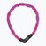 Dviračio spyna ABUS Steel-O-Chain 5805C/75 pink