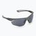 Alpina Defey HR mėnulio pilkumo matiniai/juodi veidrodiniai dviratininkų akiniai