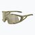 Akiniai nuo saulės Alpina Hawkeye Q-Lite olive matt/silver mirror