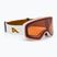 Slidinėjimo akiniai Alpina Ladis Q white/ gold matt/ gold
