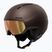 Snieglenčių šalmas Alpina Vizzard Q-Lite ox brown att