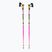 LEKI WCR Lite SL 3D vaikų slidinėjimo lazdos rožinės spalvos 65265852100