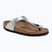 Šlepetės per pirštą BIRKENSTOCK Gizeh Birko-Flor Narrow silver