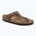 Šlepetės BIRKENSTOCK Gizeh Birkibuc Narrow mocca