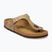 Šlepetės BIRKENSTOCK Gizeh Oiled Leather tabacco brown