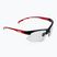 UVEX Sportstyle 802 V juodai raudoni balti/variomatiniai dūminiai dviratininkų akiniai 53/0/872/2301