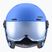 Vaikiškas slidinėjimo šalmas UVEX Rocket Visor Jr blue matt/mirror blue/smoke